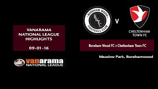 Boreham Wood v Cheltenham Town  National League Highlights [upl. by Ahsinal]