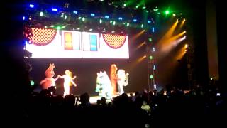 Yo gabba gabba live Dallas Texas 3152013 [upl. by Gibb863]