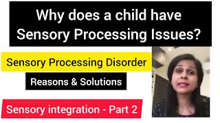 Why child has Sensory Processing Issues SPD sensory processing disorderReasons amp solutionspart 2 [upl. by Imehon]