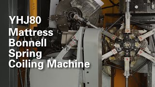 YHJ80 Mattress Bonnell Spring Coiling Machine [upl. by Tobi]