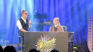 Laura Story with Steven Curtis Chapman Singing quotBlessingsquot  Pewaukee WI 112313 [upl. by Nnyleitak726]