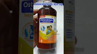 Ostocalcium Syrup Benefits Side effects medicine ytshort shortsfeed shortfeed [upl. by Lorilyn]