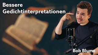 Bessere Gedichtinterpretationen schreiben [upl. by Ulund]