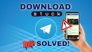 Telegram Download Stuck Problem 100 Solved [upl. by Mount]