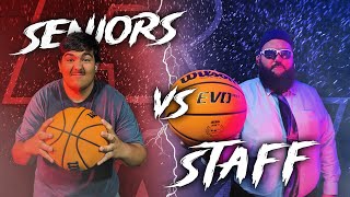 Seniors vs Staff Basketball 2024 [upl. by Pownall]