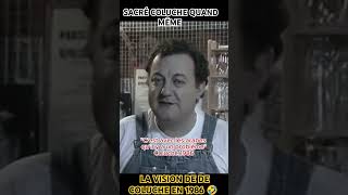 Sacré Coluche 🤣 reels viralvideo fyp coluche immigration rire comedy shorts france duet [upl. by Atilam81]