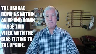 The USDCAD remains within an up and down range this week with the bias tilting to upside [upl. by Wystand]