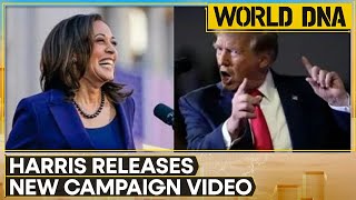 US Polls Trump responds to Harris debate challenge  World DNA  WION [upl. by Atiana]