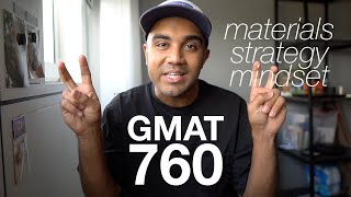 my prep strategy for a GMAT 760 in 2 months  materials strategy amp mindset [upl. by Ittam]