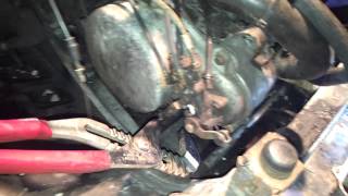 How to replace engine mounts on polaris edge [upl. by Kenimod]