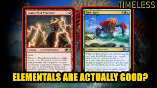 Elementals Seem Actually Good Birthing Ritual and Fury Goodness  Timeless BO3 Ranked  MTG Arena [upl. by Leba83]