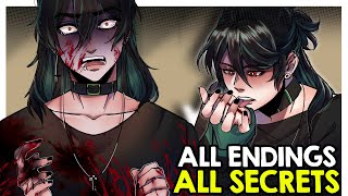 The Kid At The Back 23  ALL ENDINGS  ALL SECRETS  Full Gameplay [upl. by Hahsi358]