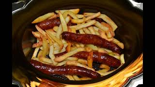 Merguez frites cookeo extra crisp [upl. by Allsopp]