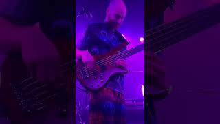 short clip of an improv jam called Tangent from my show at Milkboy livelooping solobass bass [upl. by Aerdied]