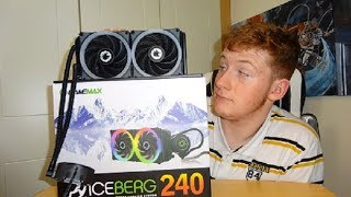 GameMax IceBerg 240 AIO CPU Cooler Unboxing and Overview [upl. by Duncan]