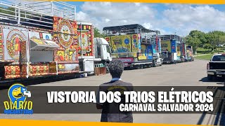 VISTORIA DOS TRIOS  CARNAVAL DE SALVADOR 2024 [upl. by Saffren]