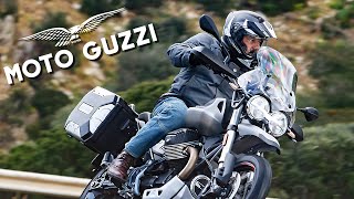 2020 Moto Guzzi V85TT First Ride Review [upl. by Vilhelmina]