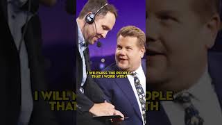 James Corden quotexcited amp scaredquot for future [upl. by Lahcar589]