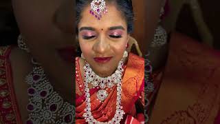 Reception Makeupamphair makeoverbygomathi makeupartist makeuptransformation youtube youtuber [upl. by Brina]