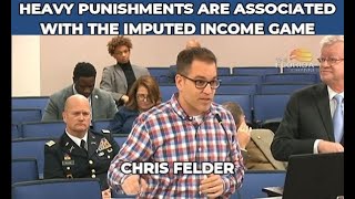 HEAVY PUNISHMENTS ARE ASSOCIATED WITH THE IMPUTED INCOME GAME  CHRIS FELDER [upl. by Lubbi695]