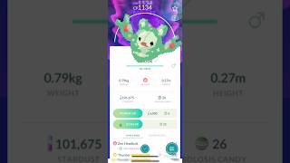 Evolving a solosis in pokemongo pokemon pokemongo shinypokemon pokemongosafarizone pokemon [upl. by Elon172]