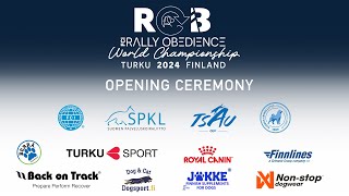 FCI Rally Obedience World Championship 2024 Opening Ceremony [upl. by Hillhouse425]