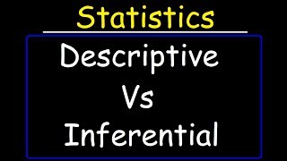 Descriptive Statistics vs Inferential Statistics [upl. by Dumas]