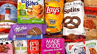 NEW Chips Ahoy Gluten Free Cookies Limited Edition Little Bites Lays Crispy Taco Potato Chips [upl. by Avram]