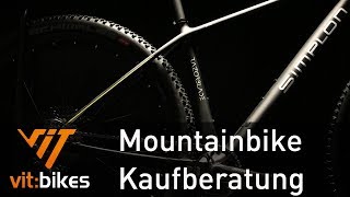 Kaufberatung Mountainbike  vitbikesTV 008 [upl. by Auqenaj]