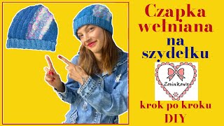 Jak zrobić luźną czapkę na szydełku DIY [upl. by Montford45]