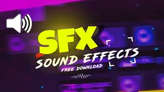 Free Sound Effects Pack For Efx Editors  Whoosh sounds  SFX Pack Free Download [upl. by Wentworth]