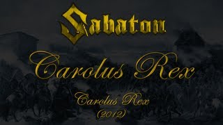 Sabaton  Carolus Rex SV Lyrics Svenska amp English [upl. by Eneluj]