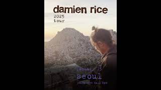 데미안 라이스 내한공연 damien rice 2025 tour in Seoul [upl. by Calderon722]