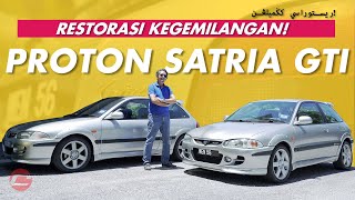 PROTON SATRIA GTI  RESTORASI KEGEMILANGAN [upl. by Esela698]