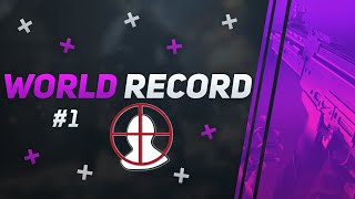 So I Set a WORLD RECORD in Aim Training [upl. by Newg]