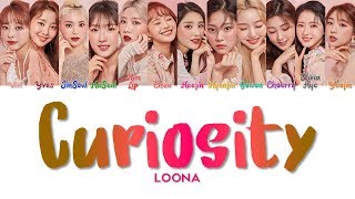 LOONA 이달의 소녀 quot Curiosity quot Lyrics ColorCodedENGHANROM가사 [upl. by Zorana425]