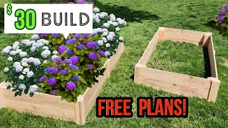 DIY Raised Garden Bed using Fence Pickets  How To  DIY [upl. by Thurber]