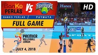 PVL RC Season 2  WD Perlas Spikers vs High Flyers  Full Game  5th Set  July 4 2018 [upl. by Farron]