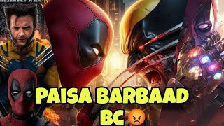 Fir se marvel ne Dil Tod diya 💔 Deadpool and Wolverine movie Review [upl. by Pass953]