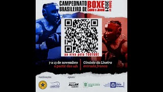 7Âº DIA  FINAIS DO CAMPEONATO BRASILEIRO DE BOXE  CADETE E JUVENIL 2021 CUIABÃ MT [upl. by Ulric]