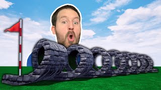 IMPOSSIBLE HOLE IN ONE LOOP Golf It with SamTaborGaming [upl. by Ailema]