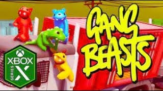 Gang Beasts Xbox One On Series X Gang Mode Victory [upl. by Dorine]