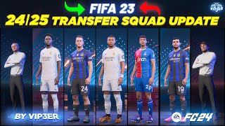 2425 Squad Update V1 For FIFA 23 New Managers  Players  Transfers  Promoted Teams [upl. by Gnilhsa]