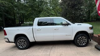 2025 Ram 1500 Limited Longhorn with 2” Leveling Kit and 335” Tires [upl. by Annibo]