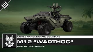 M12 quotWarthogquot Force Application Vehicle  Halo [upl. by Fredenburg959]