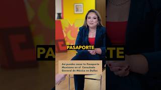 Obtén tu pasaporte mexicano mexicanosenusa mexicanosendallas inmigrantesusa shorts [upl. by Fennelly]