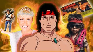 Rambo o herói da criançada A Rambomania dos anos 80 [upl. by Kehoe90]