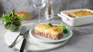 Recette Parmentier de petit salé pommes de terre et céleri [upl. by Dutchman]