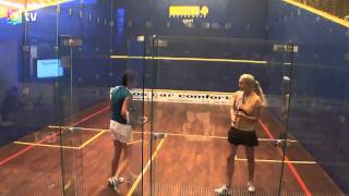 2010  WK Racketlon  Svenja Kleb squash [upl. by Adiaz]