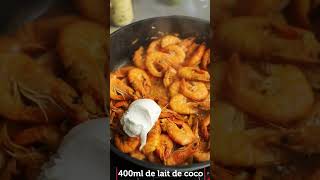 Crevettes au lait de coco [upl. by Oralee]